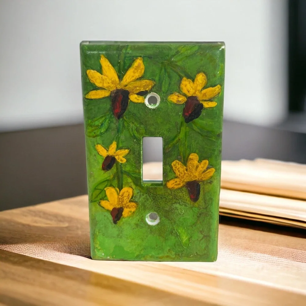 Painted Light Switch Plates By Local Artist Eunie Berard See Description